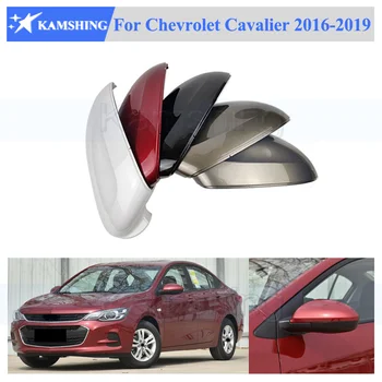 Kamshing Pusės Galinio vaizdo veidrodėlis Padengti Chevrolet Cavalier 2016 2017 2018 2019 galinio vaizdo veidrodžio Dangtelis, Korpuso Gaubto korpuso dangtelis