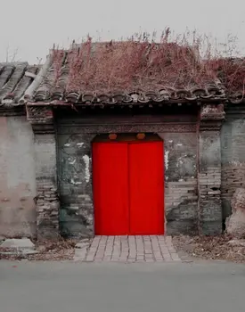 5x7ft Kinijos Tradicinės Apleistas Namas Fotografijos Backdrops Foto Rekvizitai Studija Fone