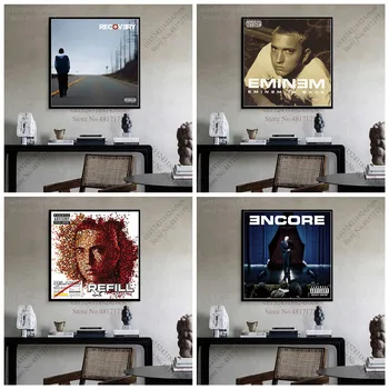 Eminem Karšto Plakatas Reperis, Dainininkas, Muzikos Albumą Kamikaze The Eminem Show Drobės Tapybos Sienos Menas, Plakatų ir grafikos Namų Dekoro