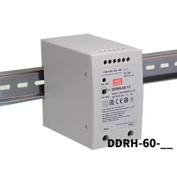 TAI GERAI, impulsinis Maitinimo šaltinis DDRH-60-Ultra platus Įėjimo Rail Tipo DC-DC Konverteris 5V12V24V 48V