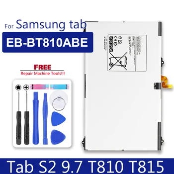 EB-BT810ABE 5870mA Baterija Samsung GALAXY Tab S2 9.7 T815C SM-T815 T815 SM-T810 SM-T817A S2 T813 T819C su Kelio Kodas